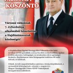 Városnapi köszöntő