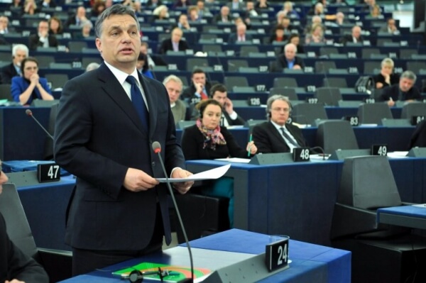 Orbán Viktor felszólalása az Európai Parlamentben