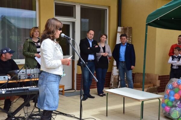 Családi juniális a Mesekert óvodában