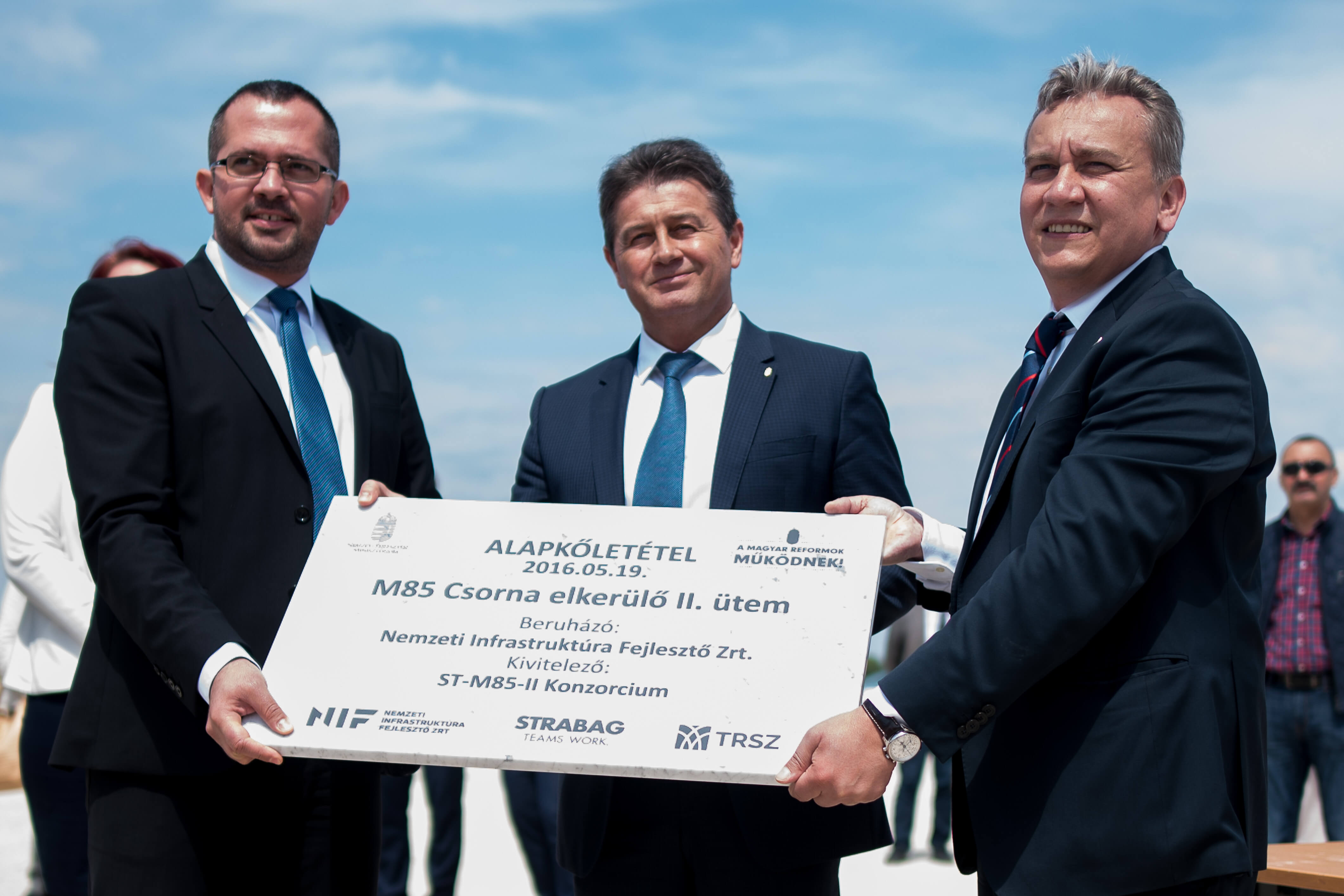 2018 tavaszára befejeződik a Csorna elkerülő építése