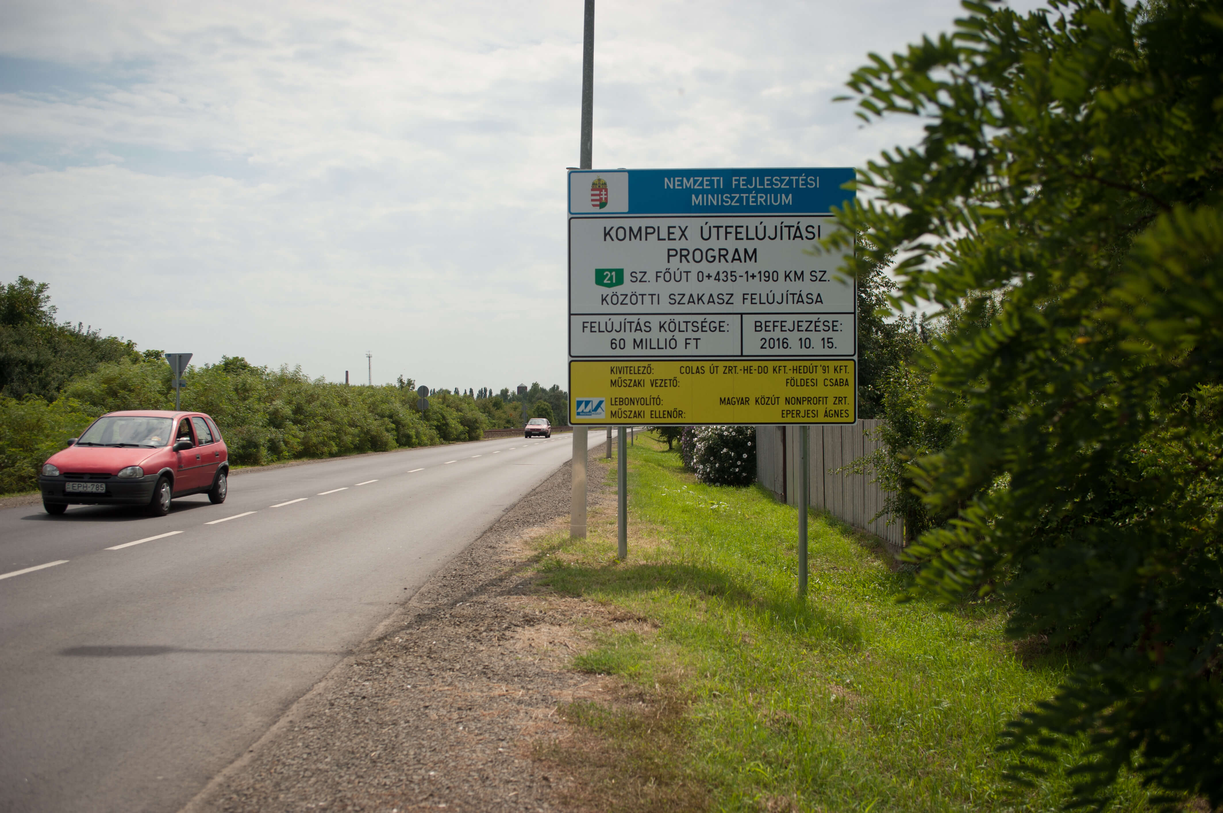 Gyors ütemben halad előre az idei Komplex útfelújítási program