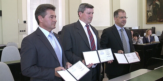 Megbízólevél átvétele