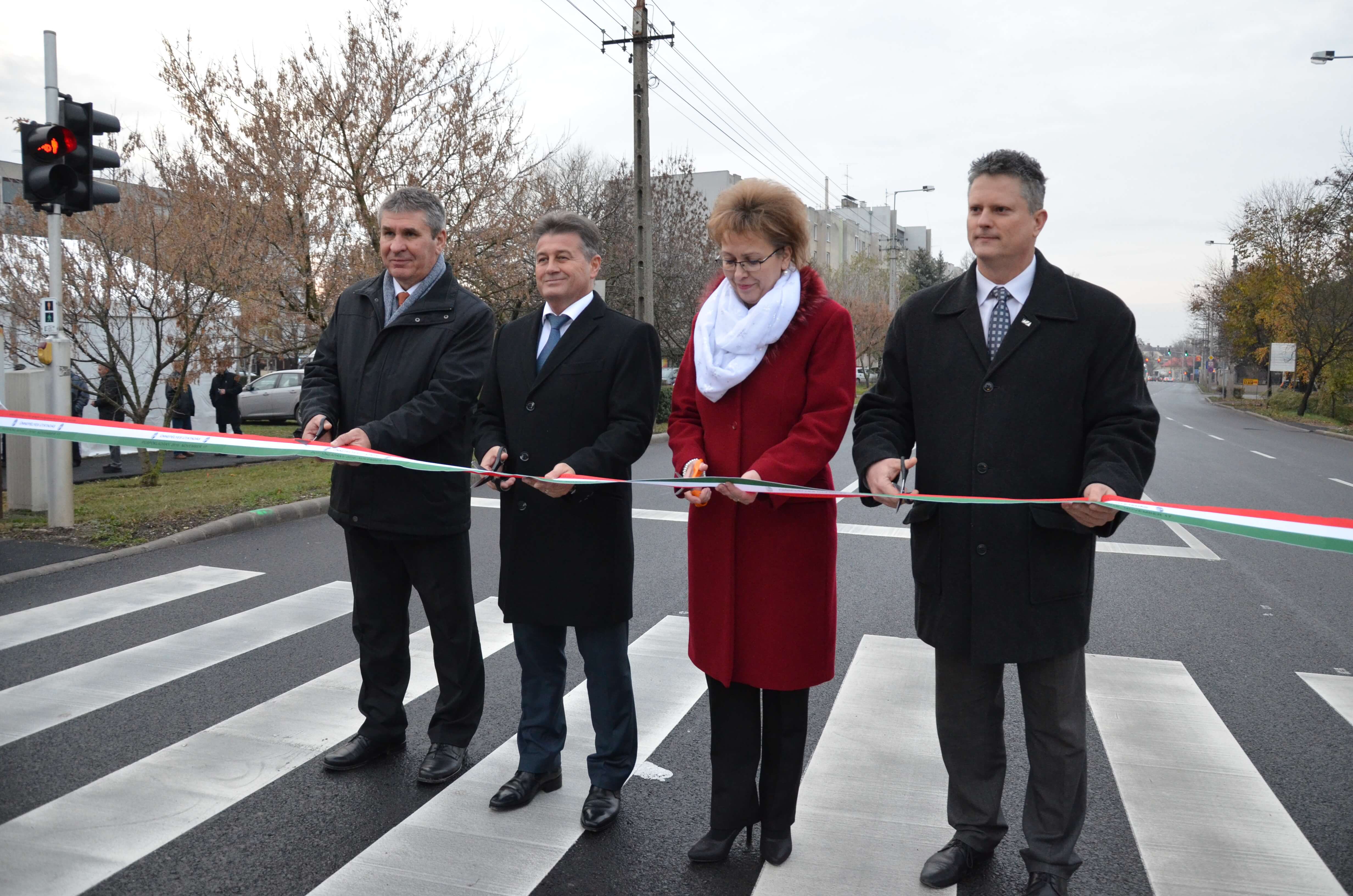 Püspökladány útfelújítás átadása