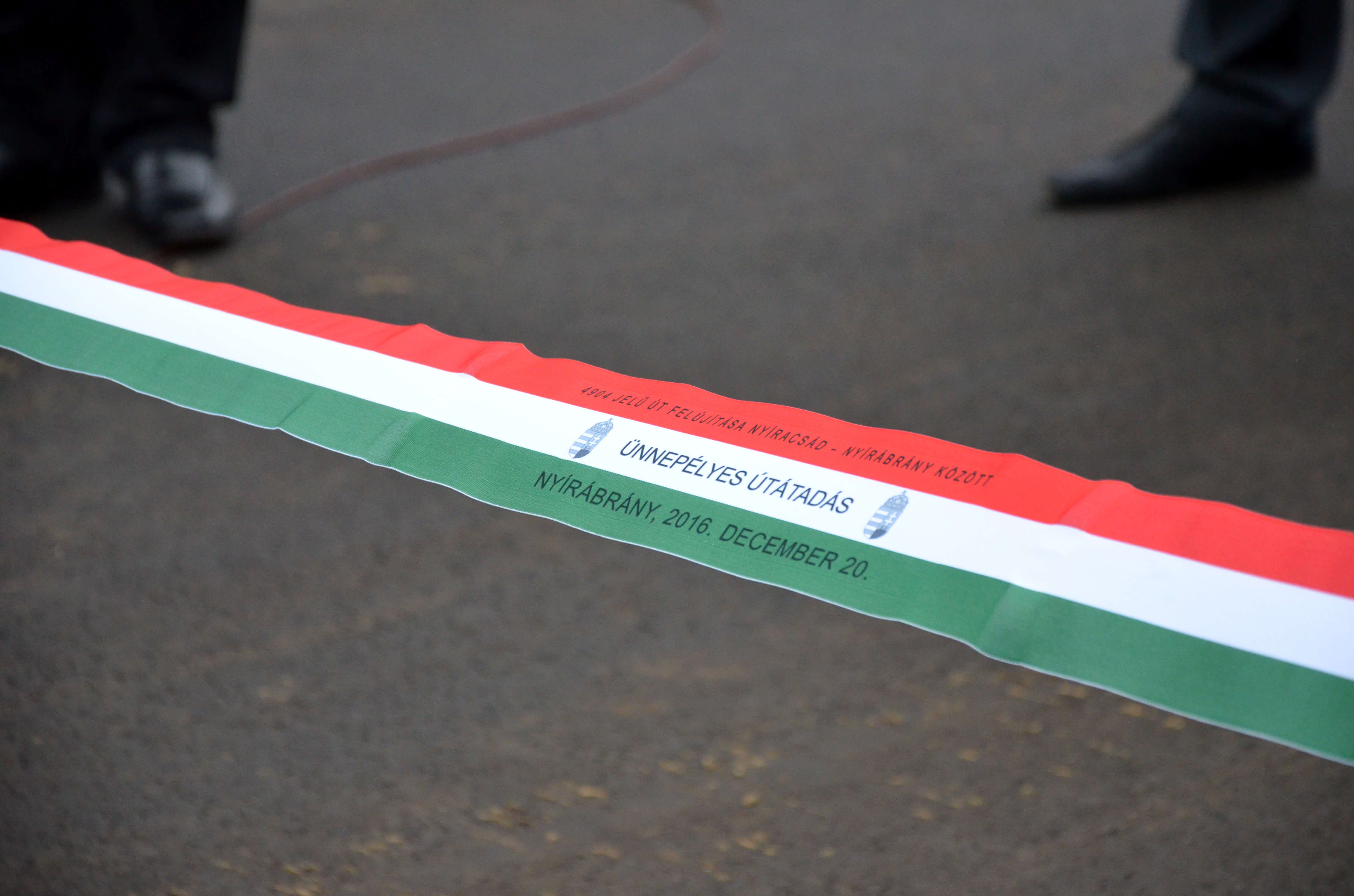 Megújult a Nyíracsád- Nyírábrány közötti mellékút