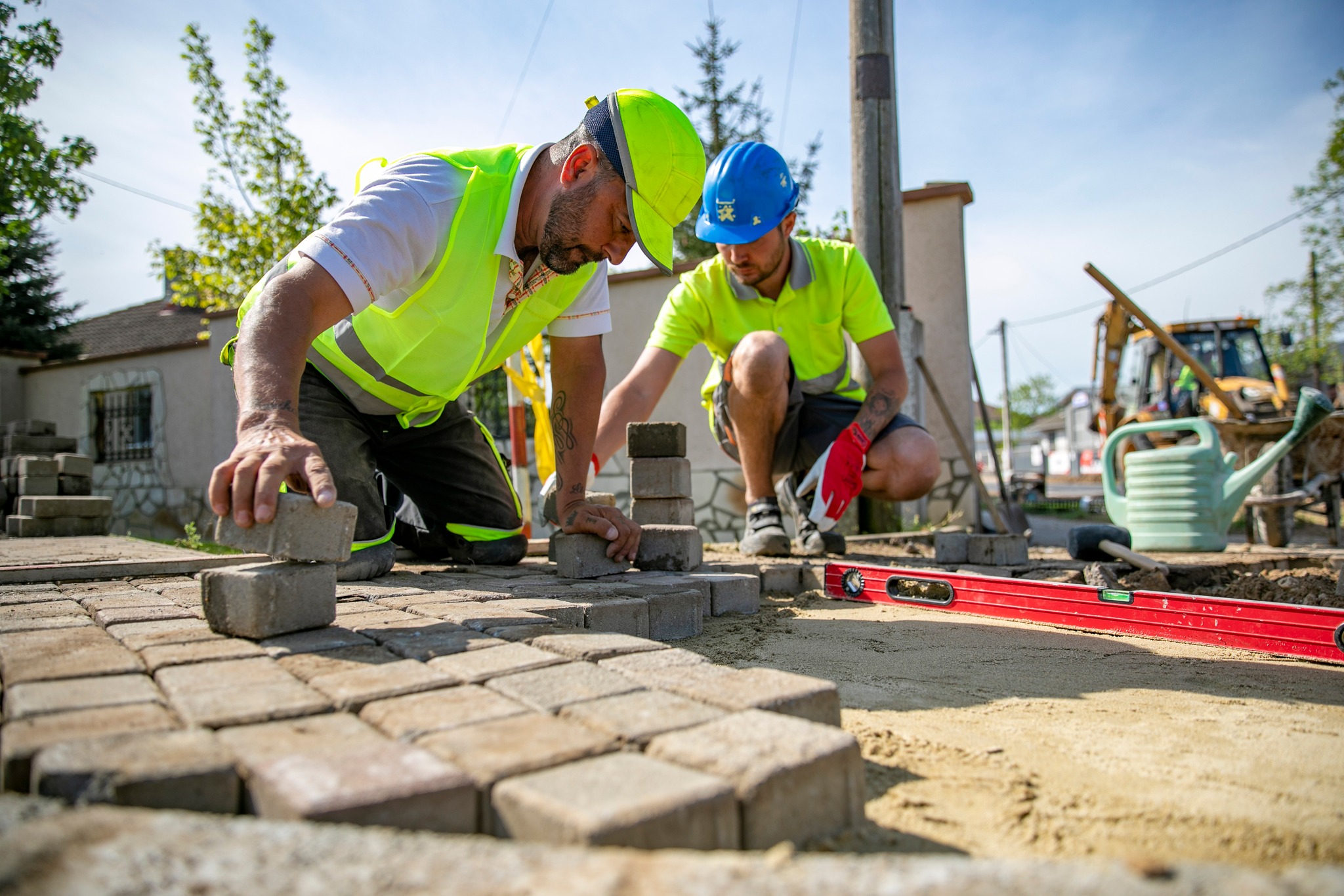 Téglás lendületben!