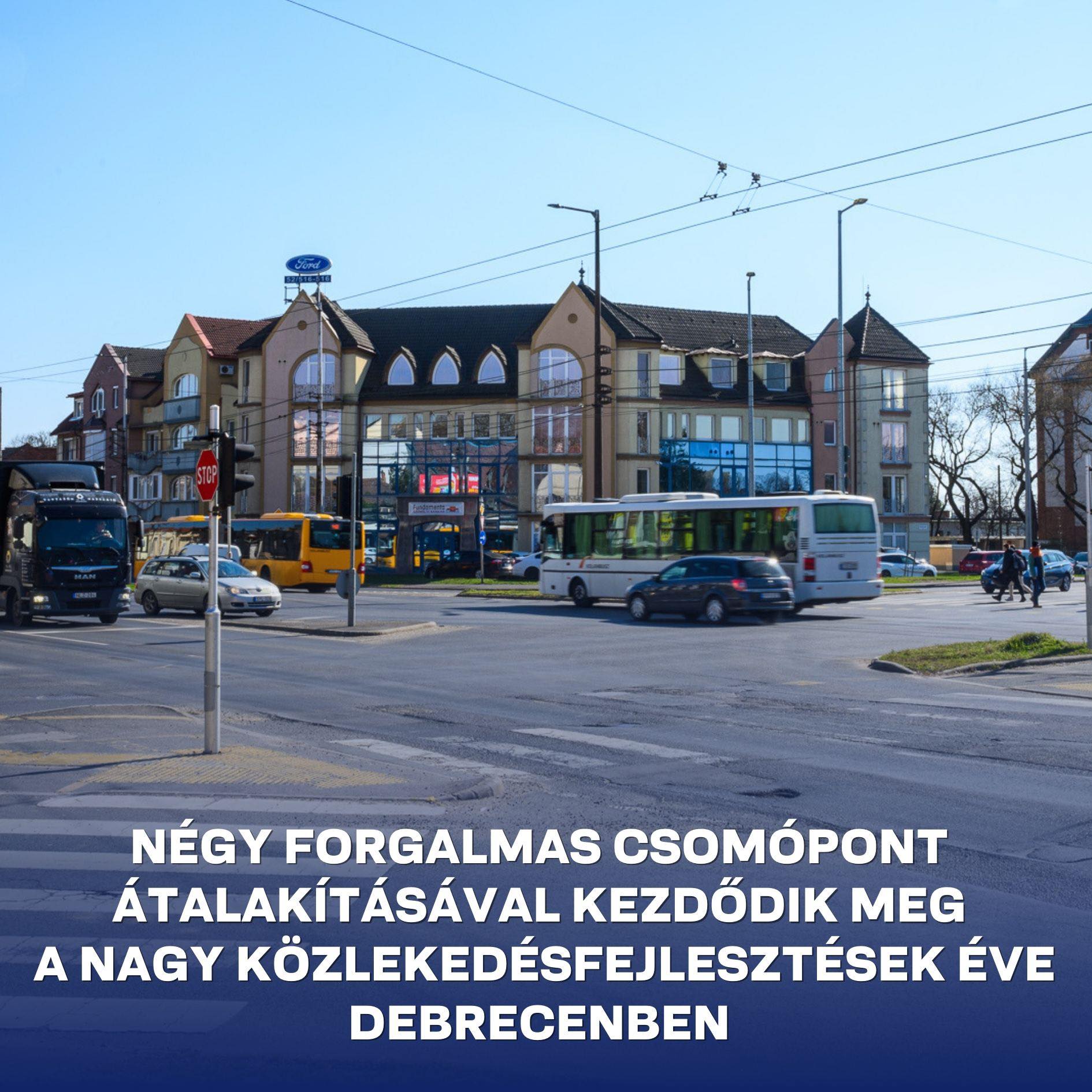 Közúti csomópontok fejlesztése kezdődött