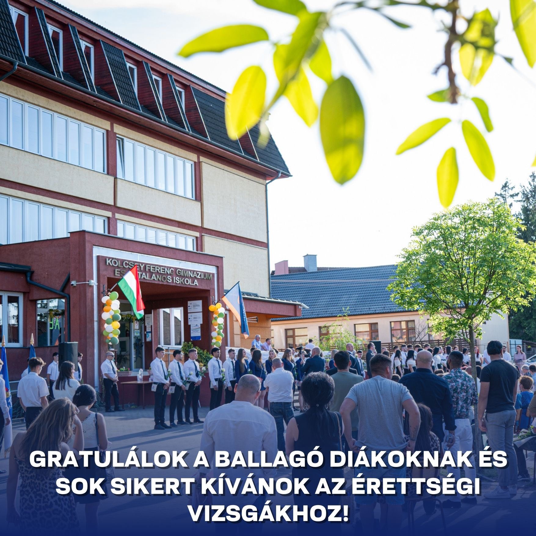 Kadétok és rendészek ballagtak a Kölcseyben!